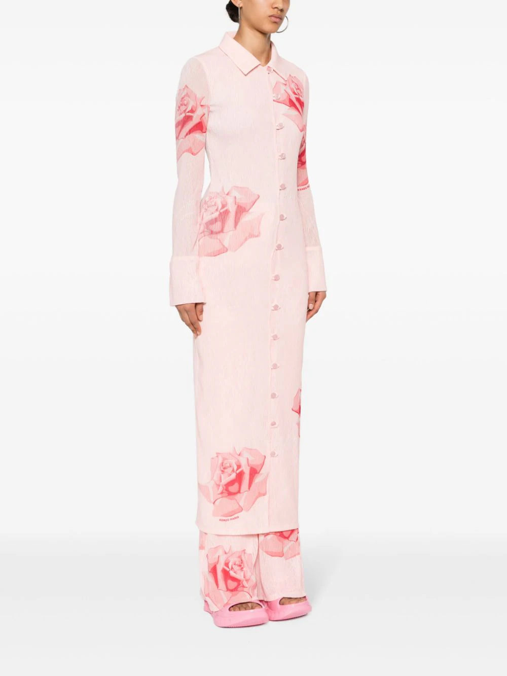 KENZO 'kenzo rose' cardigan-dress Outlet