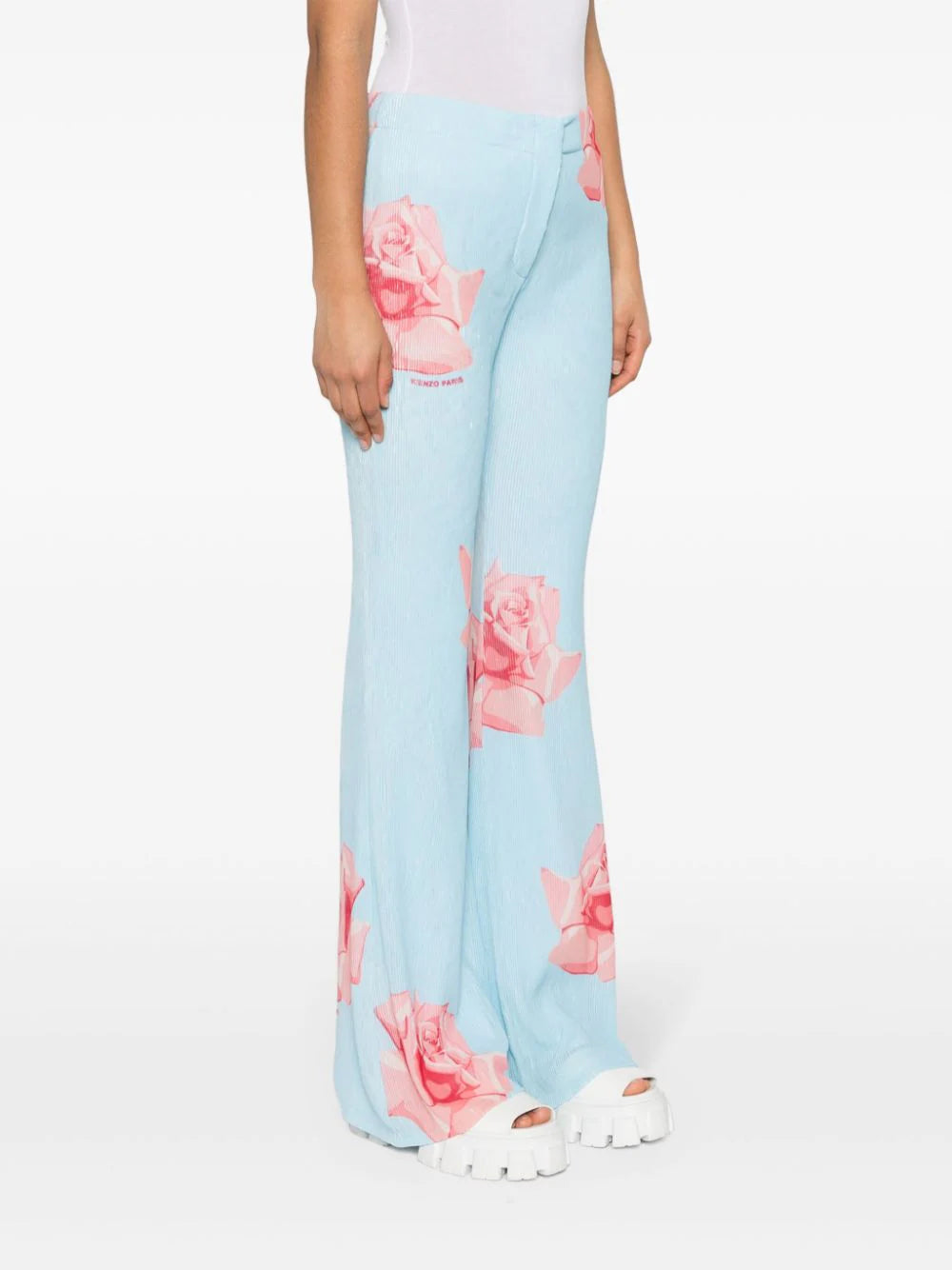 KENZO 'kenzo rose' trousers Vendita Calda