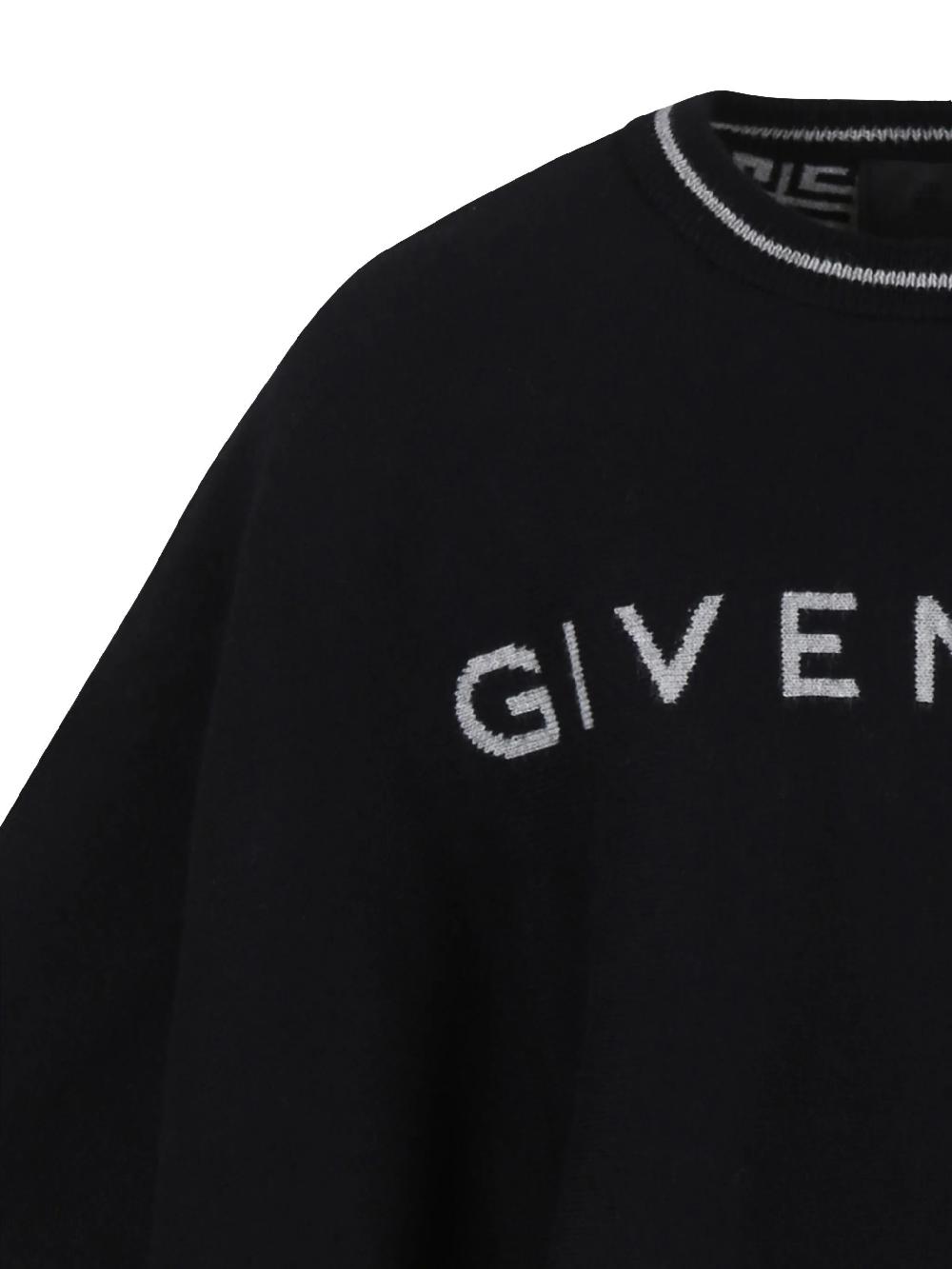 Givenchy Kids Reversible cape with logo Negozio