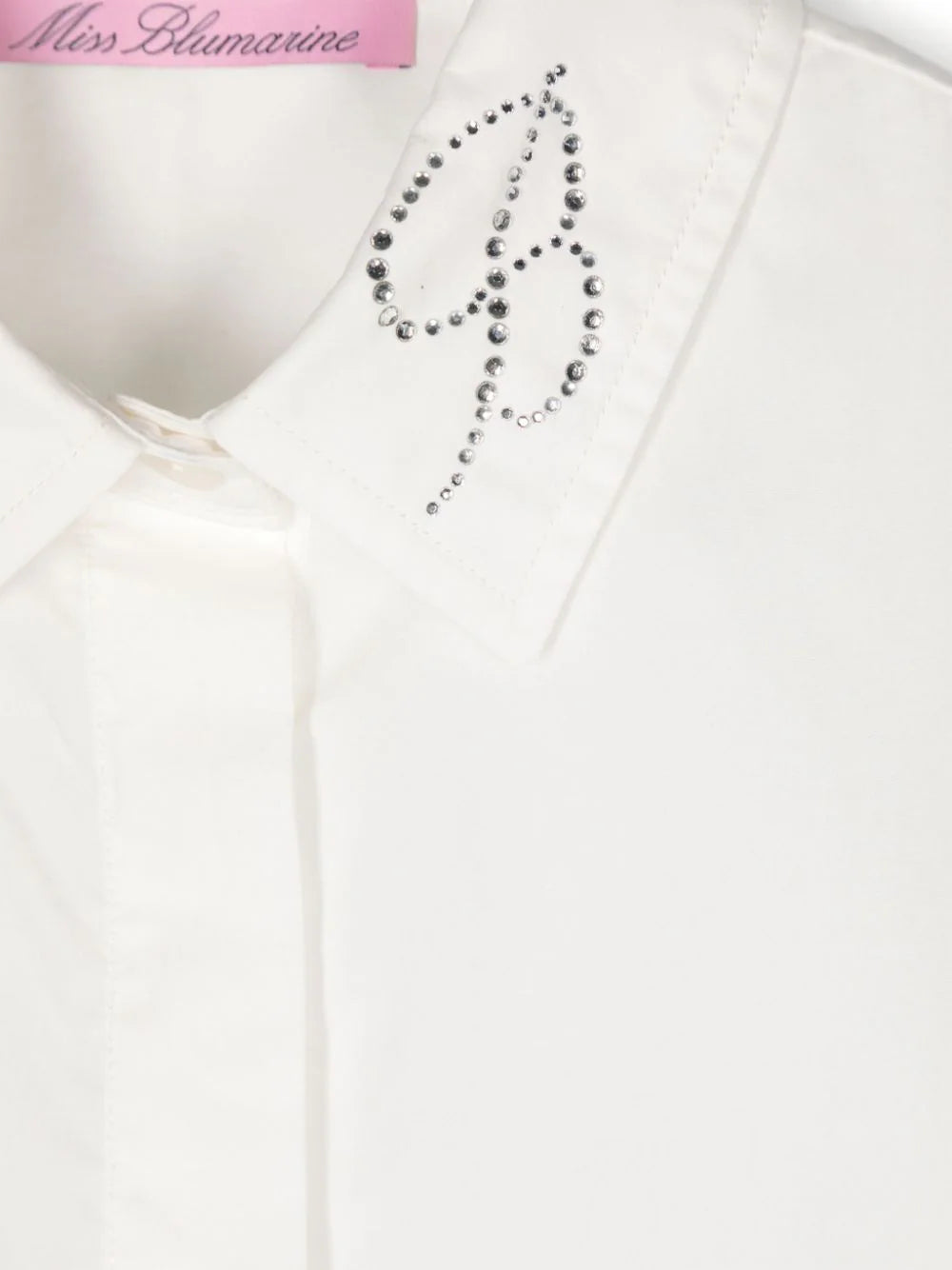 Miss Blumarine Shirt with rhinestones Convenienza
