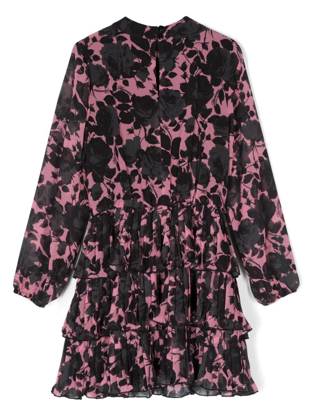 Miss Blumarine Floral dress Hotsell