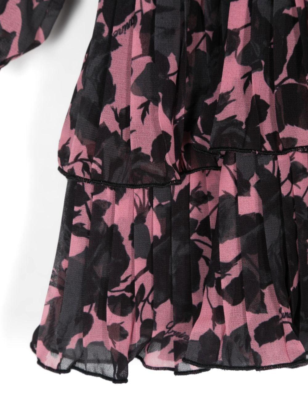 Miss Blumarine Floral dress Hotsell