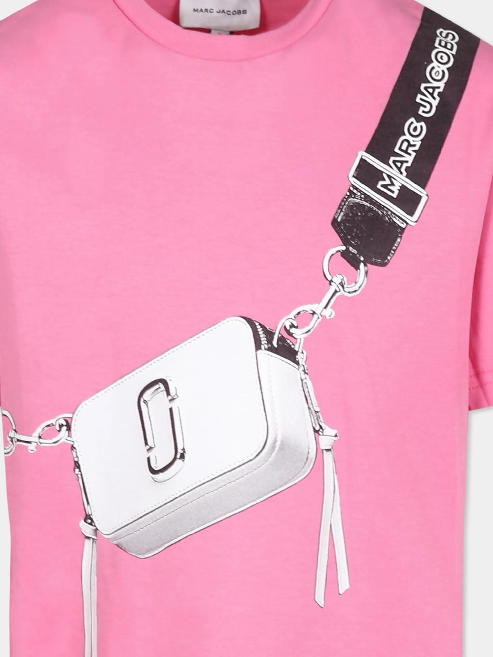 Marc Jacobs Kids Dress with bag print 2025