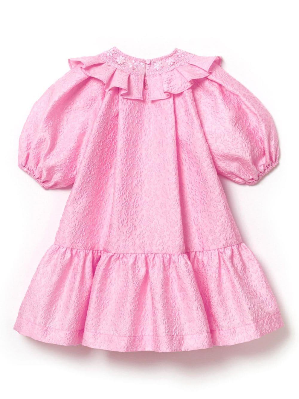 SELF PORTRAIT Kids Crepe mini dress In Linea