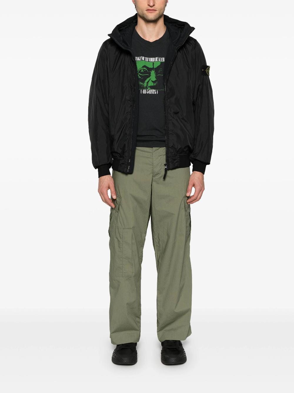 STONE ISLAND 40823 garment dyed jacket Economico