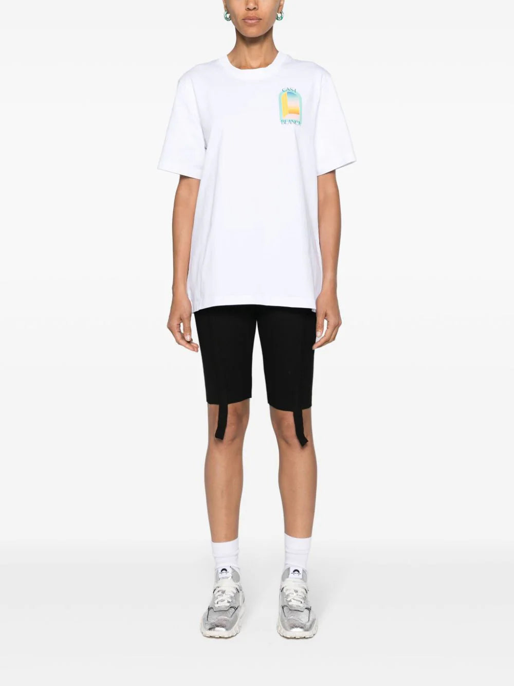 CASABLANCA L'arc coloré t-shirt Vendita Economica