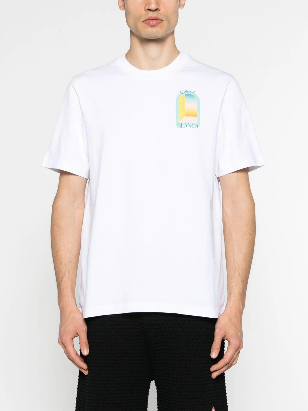 CASABLANCA L'arc coloré t-shirt Vendita Economica