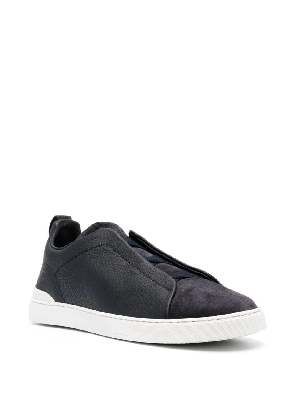 ZEGNA Triple stitch sneakers Vendite Flash