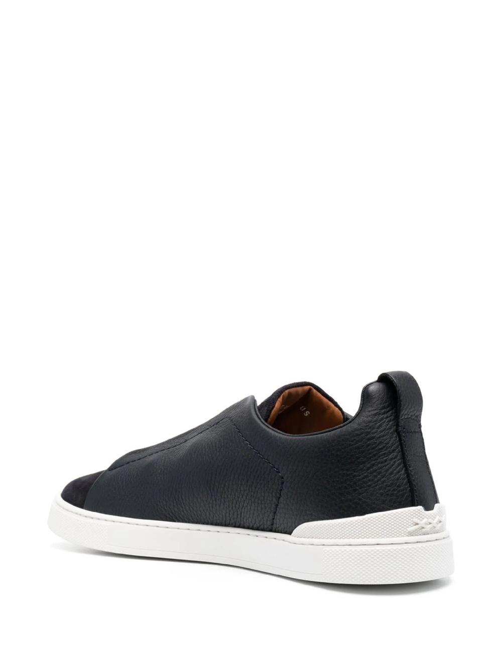 ZEGNA Triple stitch sneakers Vendite Flash