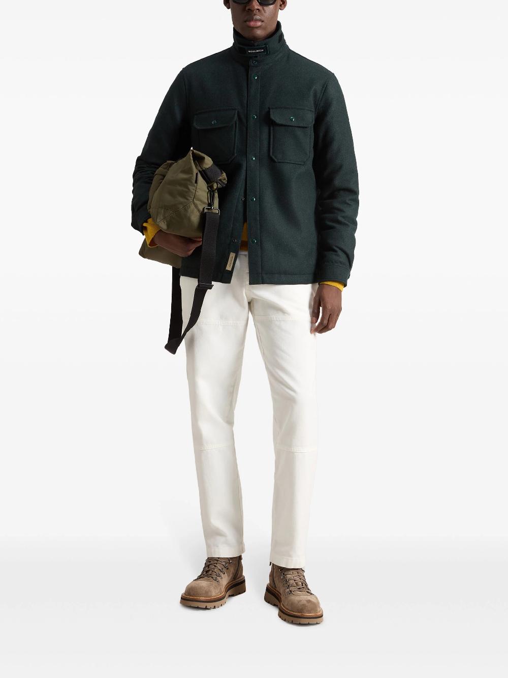 WOOLRICH Alaskan padded overshirt Nuova