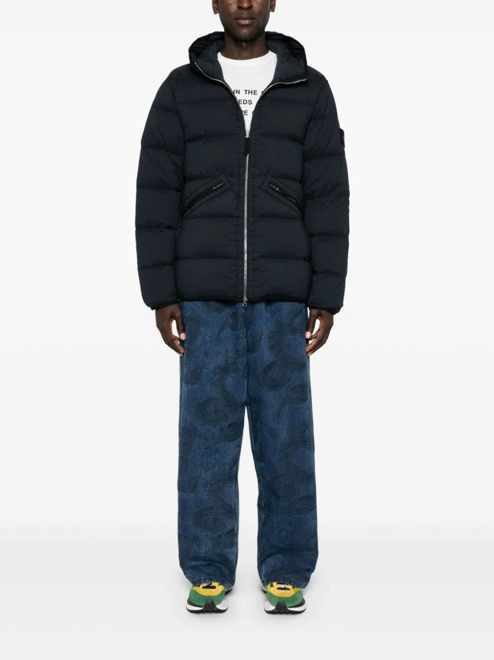 STONE ISLAND Rds real down jacket Qualità Garantita