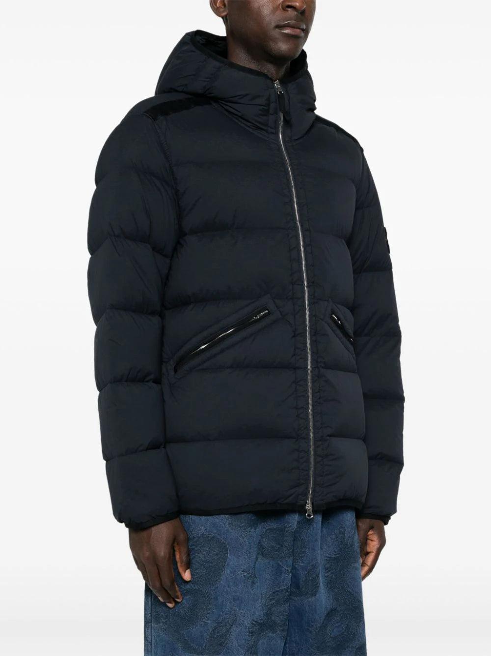 STONE ISLAND Rds real down jacket Qualità Garantita
