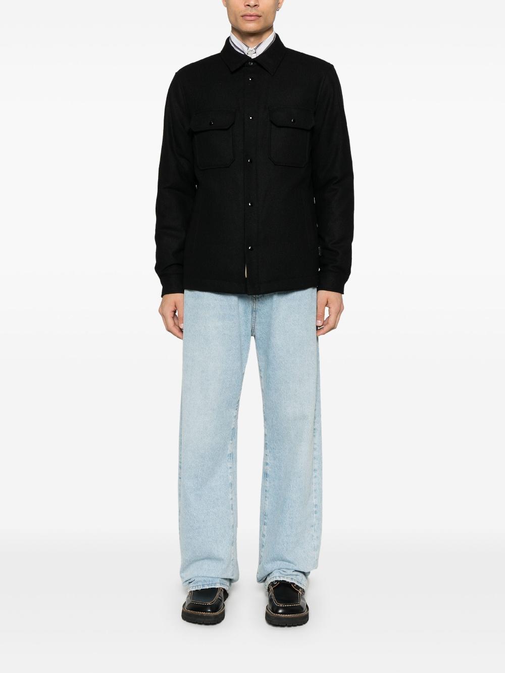 WOOLRICH Alaskan padded overshirt In Linea