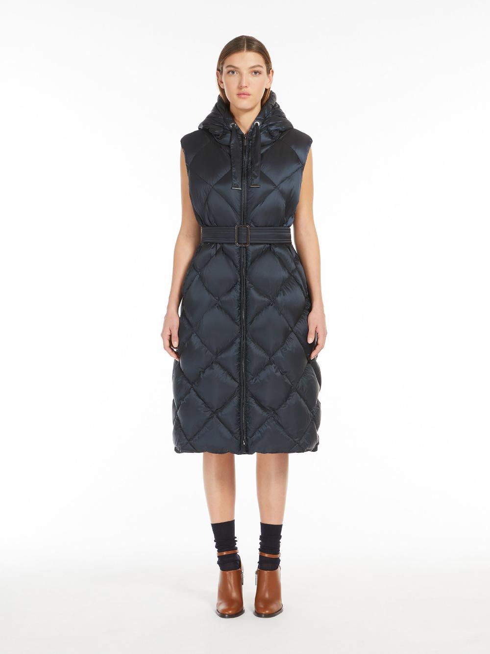 Max Mara Tregil vest in water-repellent canvas Vendita Economica