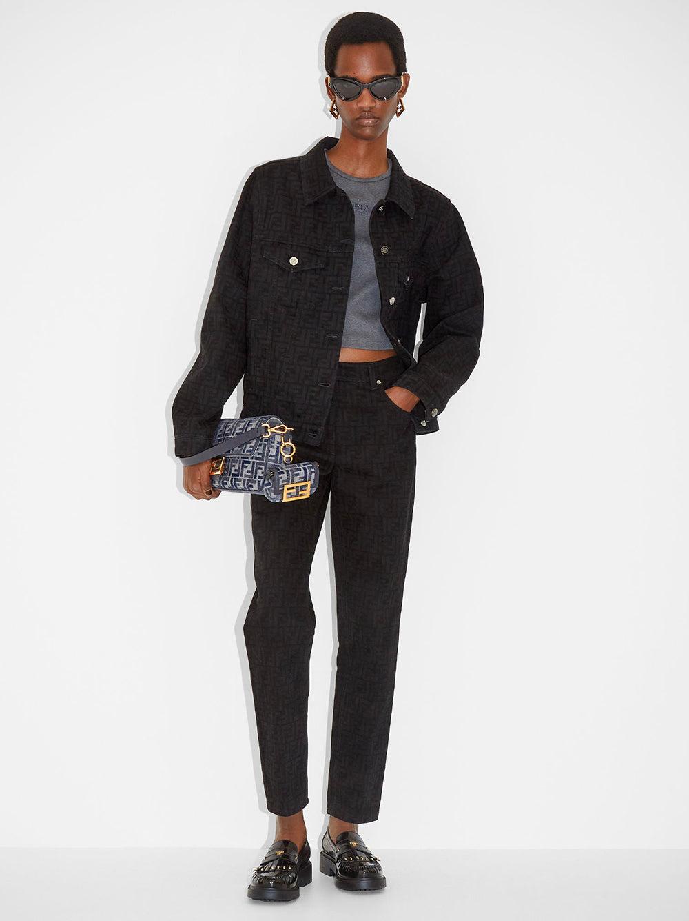FENDI Ff denim jacket Acquista Ora