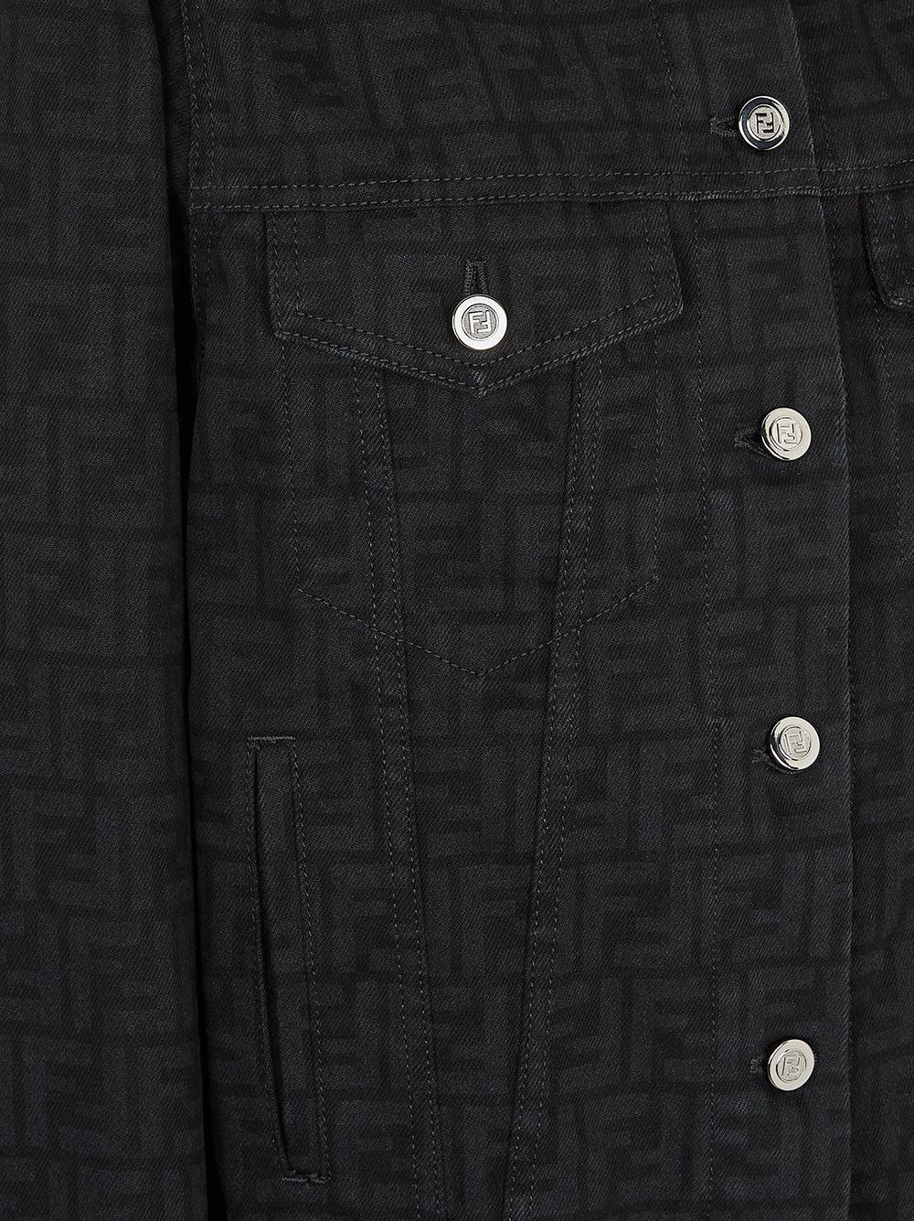 FENDI Ff denim jacket Acquista Ora