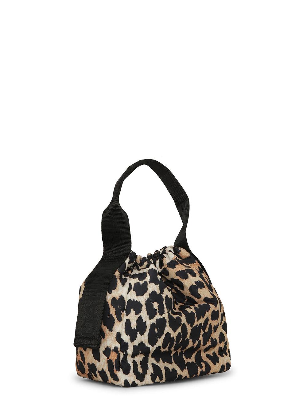GANNI Leopard tech pouch bag Sconto