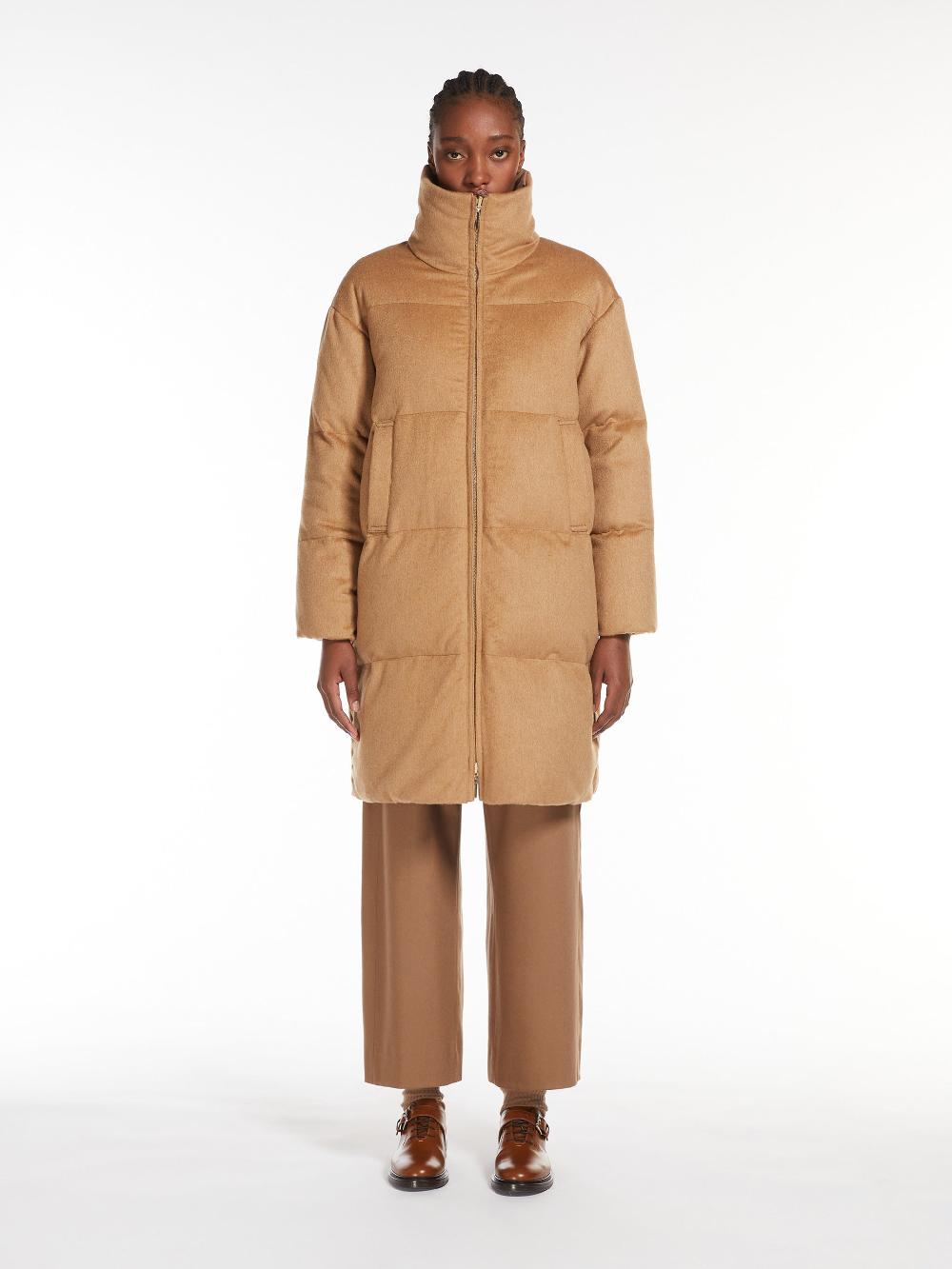 Max Mara Long reversible dante down jacket Offerte