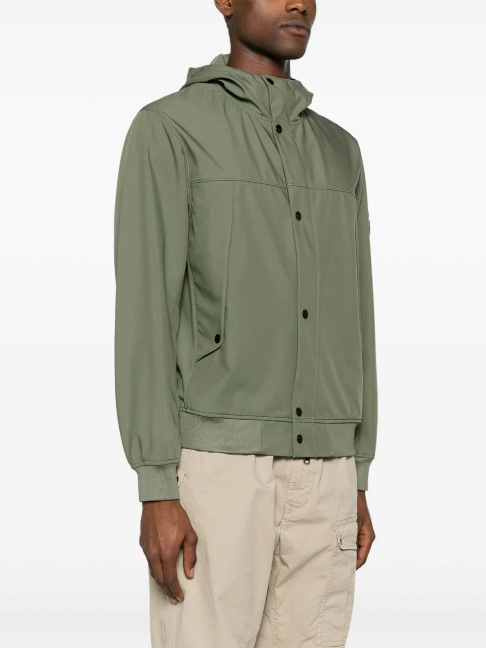 STONE ISLAND 40227 light soft shell-r_e.dye® technology in recycled polyester Presa
