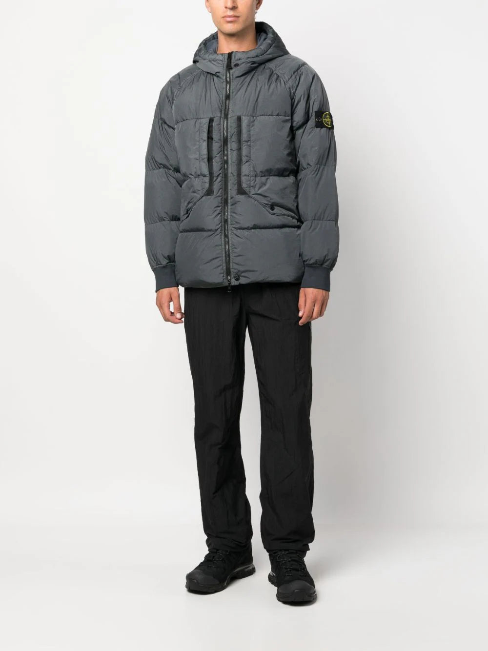 STONE ISLAND 40723 garment dyed crinkle reps recycled nylon down Offerta speciale della fabbrica