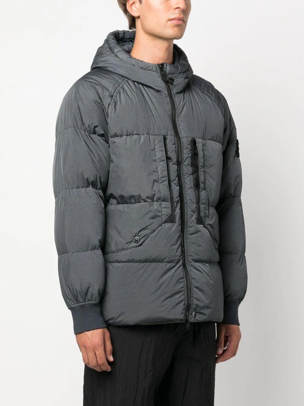 STONE ISLAND 40723 garment dyed crinkle reps recycled nylon down Offerta speciale della fabbrica