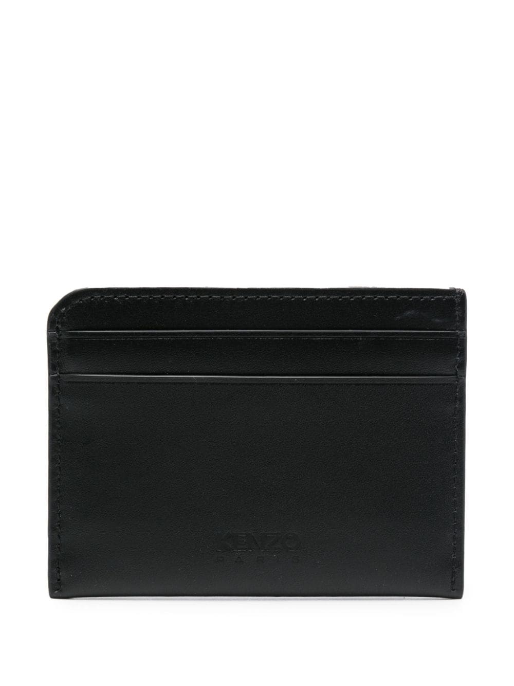 KENZO 'kenzo varsity' leather card holder Vendita
