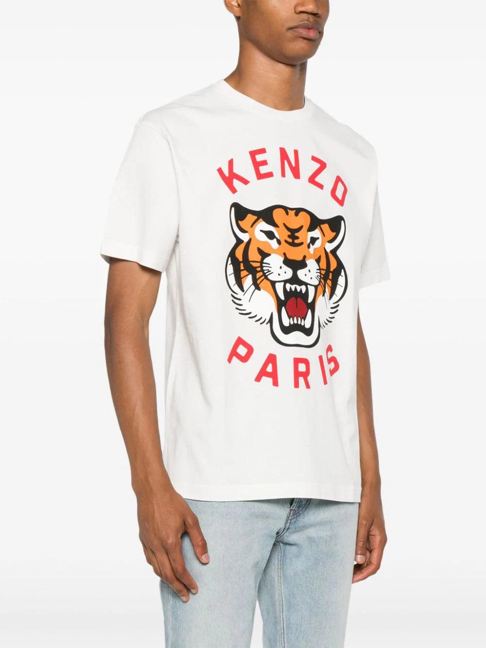 KENZO 'lucky tiger' oversized unisex t-shirt Consegna Veloce