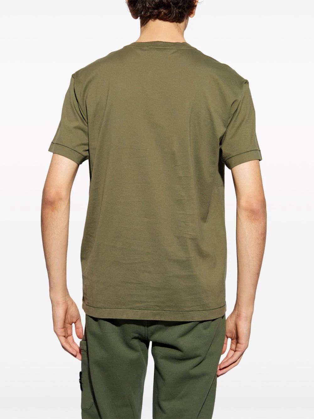 STONE ISLAND 24113 cotton t-shirt Vendita calda