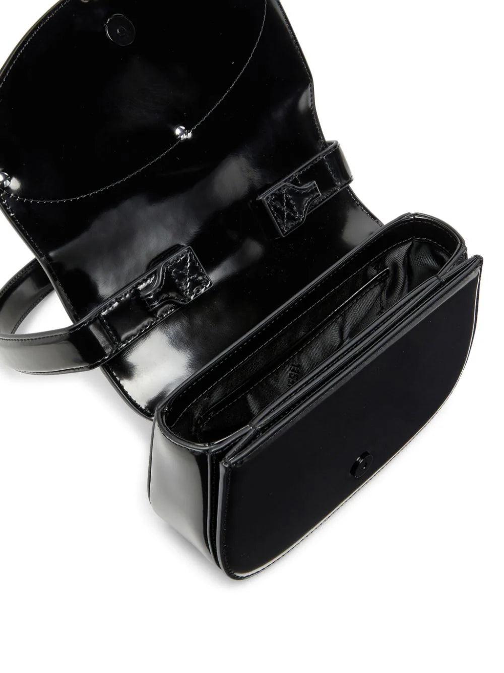 DIESEL 1dr-iconic shoulder bag in mirrored leather 2025