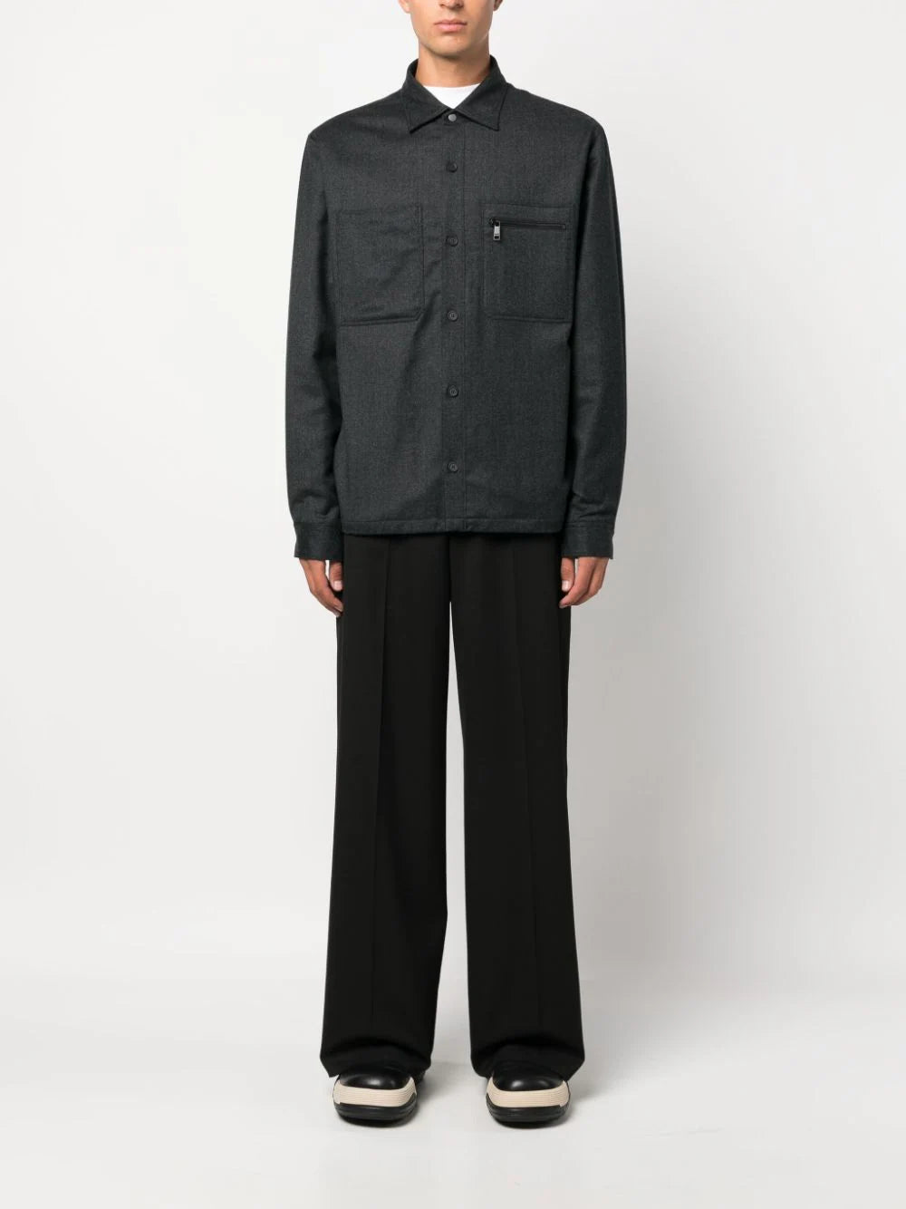 ZEGNA Wool shirt jacket Shopping Online