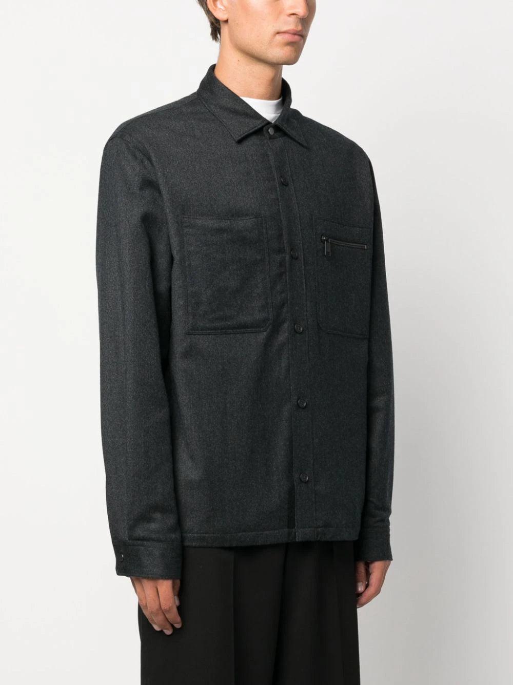 ZEGNA Wool shirt jacket Shopping Online