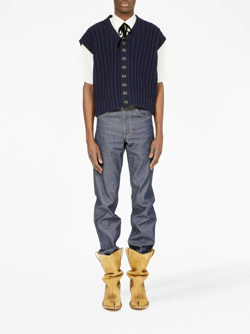 MAISON MARGIELA Wool vest Presa