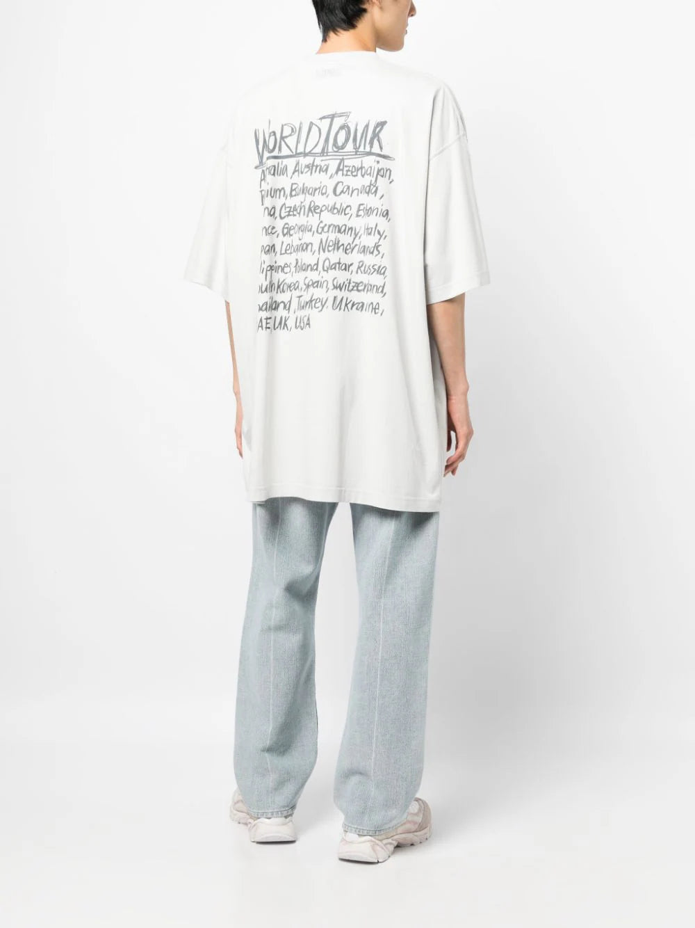 VETEMENTS Worldtour logo t-shirt Outlet