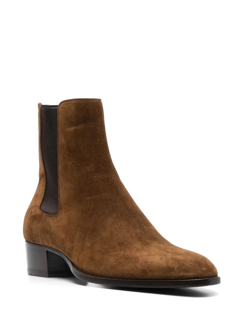 Saint Laurent Wyatt chelsea boots Saldi