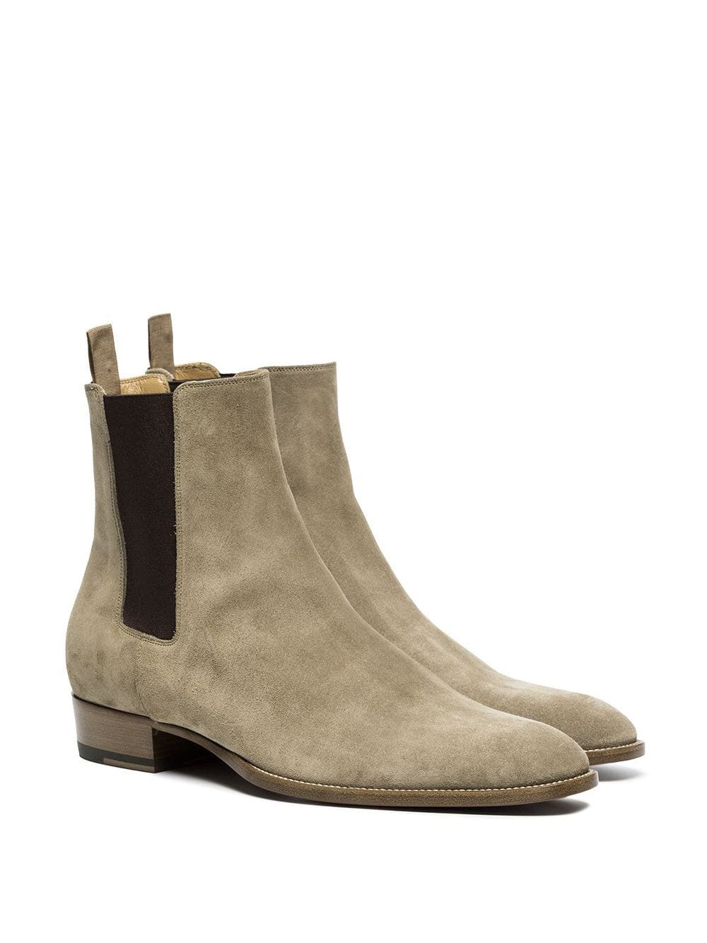 Saint Laurent Wyatt chelses boots Vendita Calda