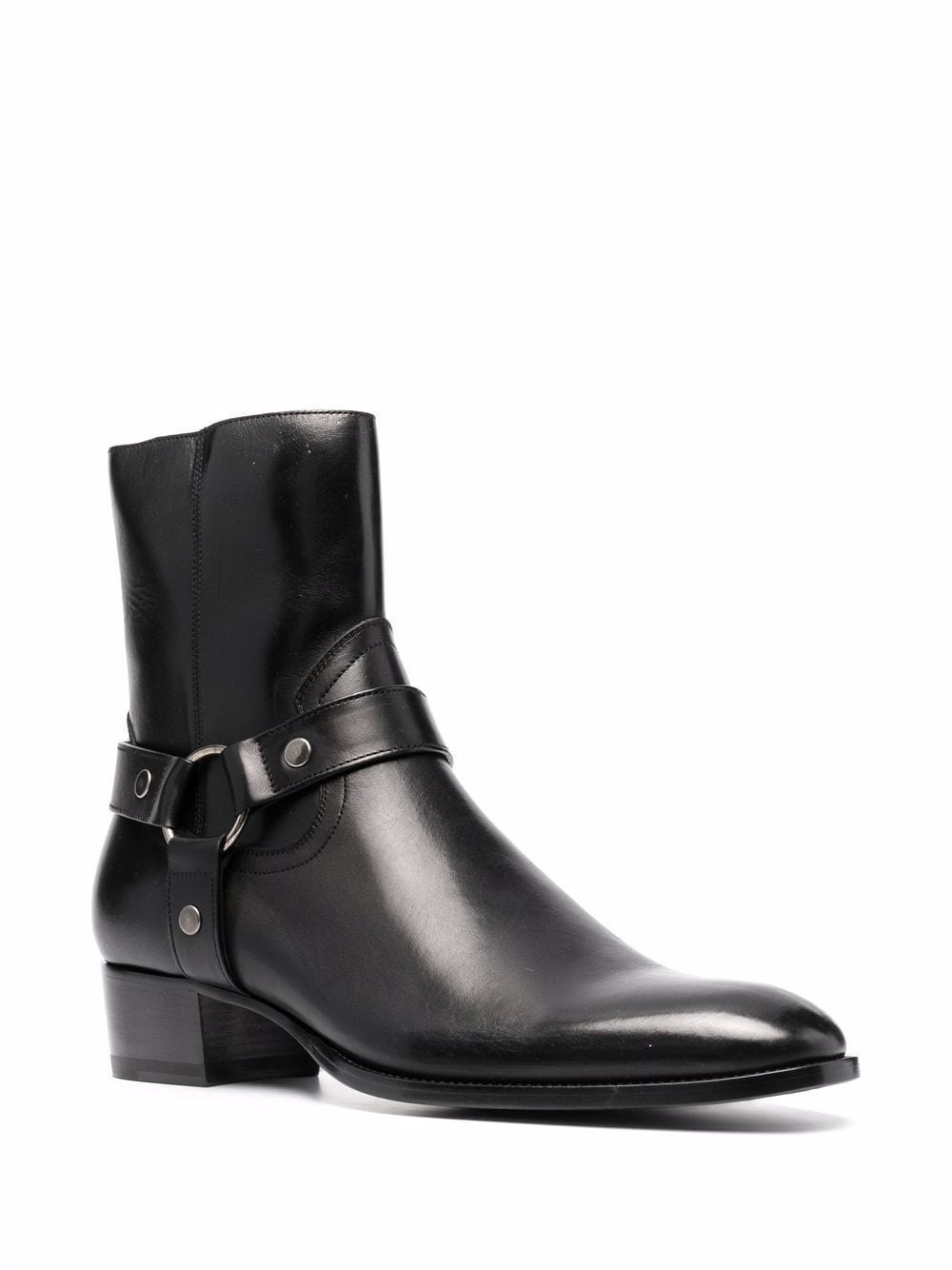 Saint Laurent Wyatt harness boots Saldi Di Fabbrica