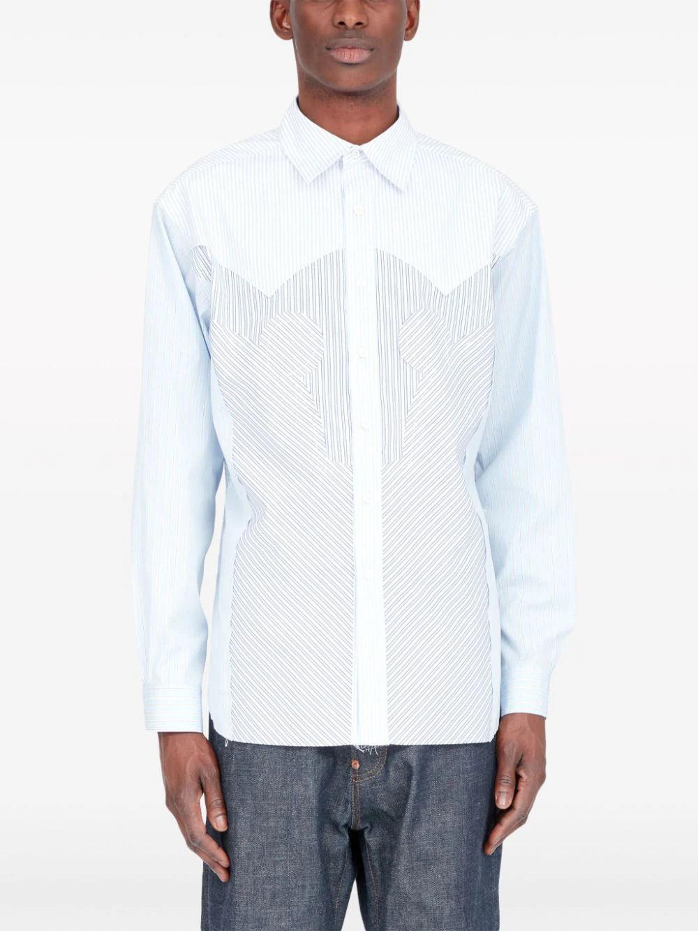 MAISON MARGIELA Yoke stripe shirt Sconto di tempo limitato
