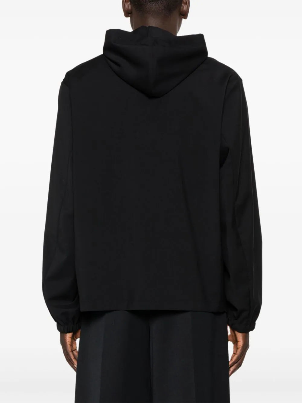 Givenchy Zipped hoodie in wool with 4g detail Offerta Pasqua