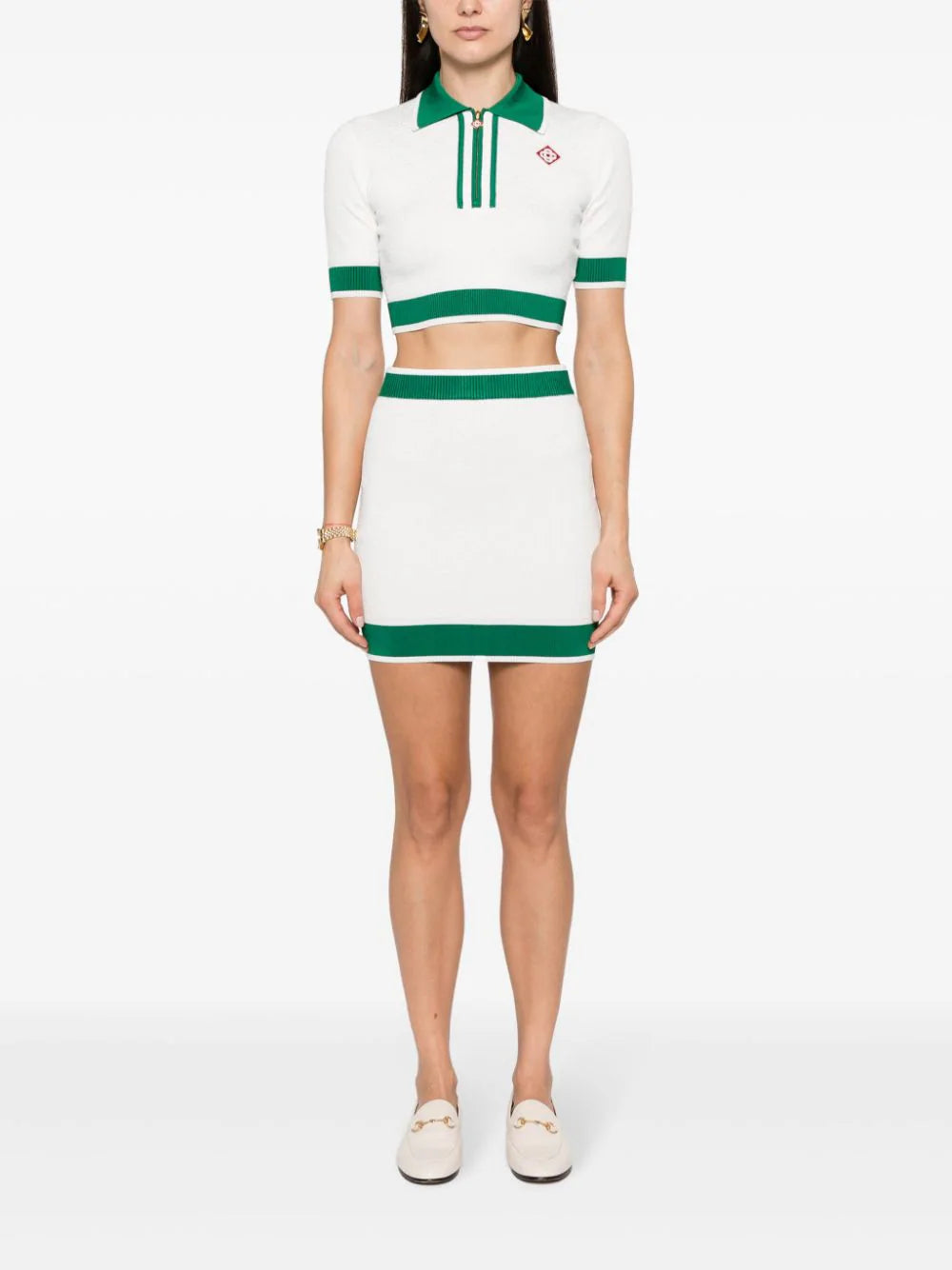 CASABLANCA 3d monogram polo Liquidazione