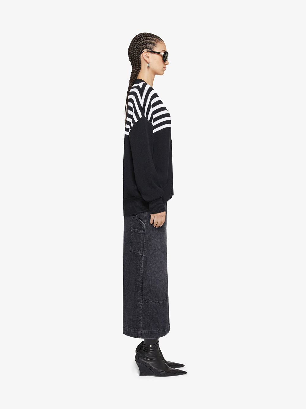 Givenchy 4g cardigan with stripes Offerte speciali