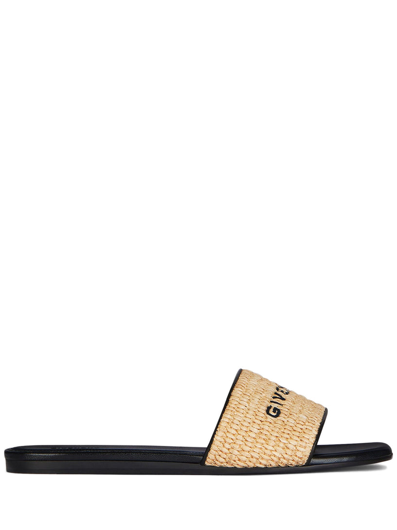 Givenchy 4g mules in raffia Ritorno libero