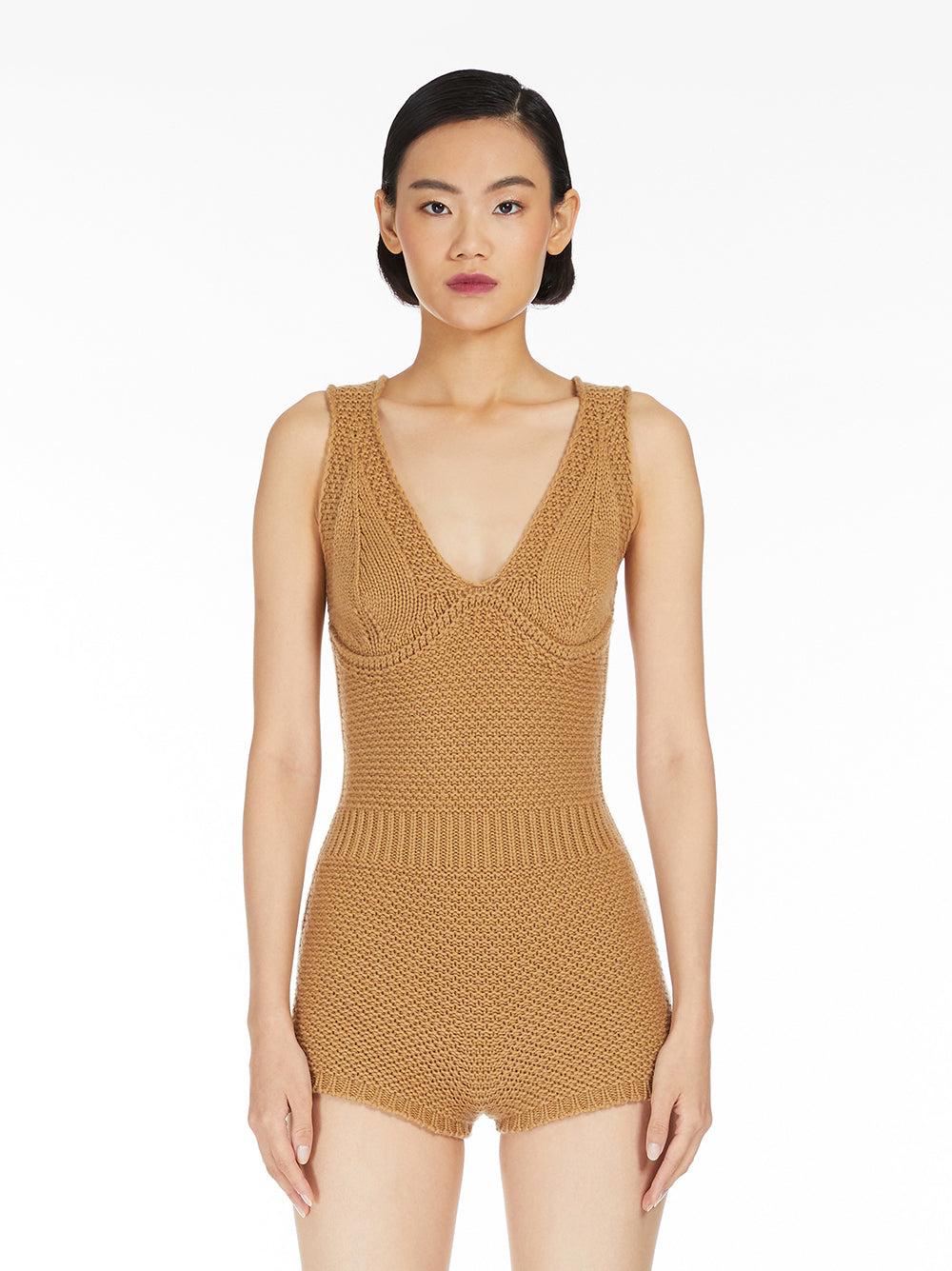 Max Mara Abavo1234 bodycon knit jumpsuit Sconti questo mese