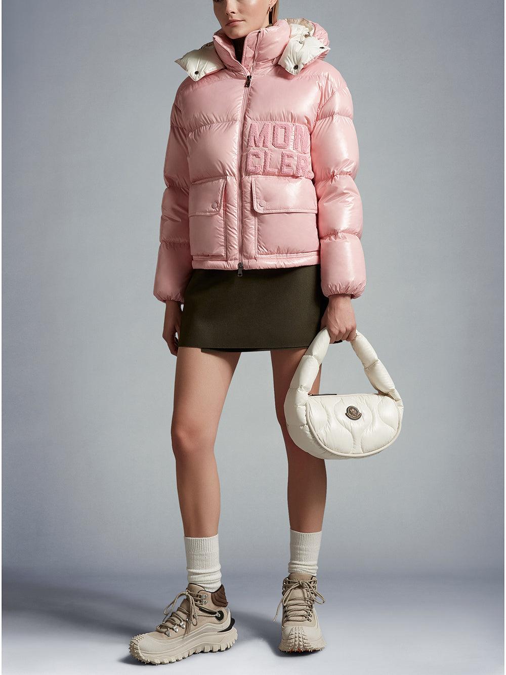 MONCLER Abbaye short down jacket In Linea