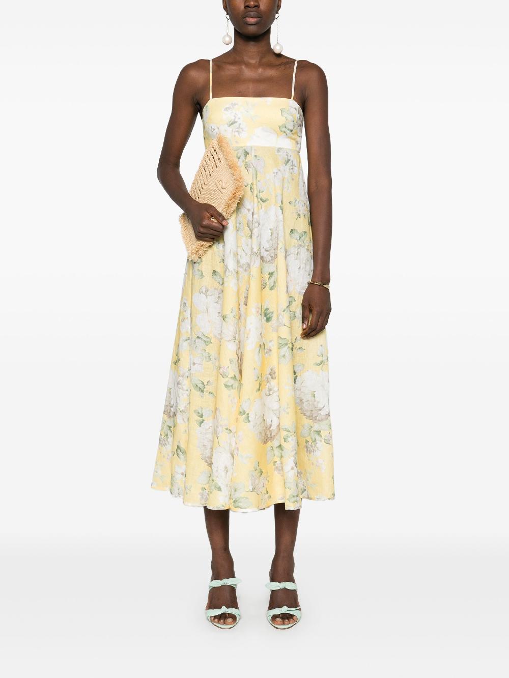 ZIMMERMANN Acacia midi dress Negozi Online