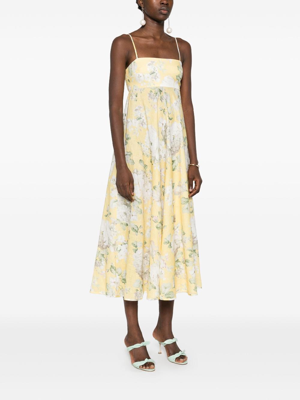 ZIMMERMANN Acacia midi dress Negozi Online