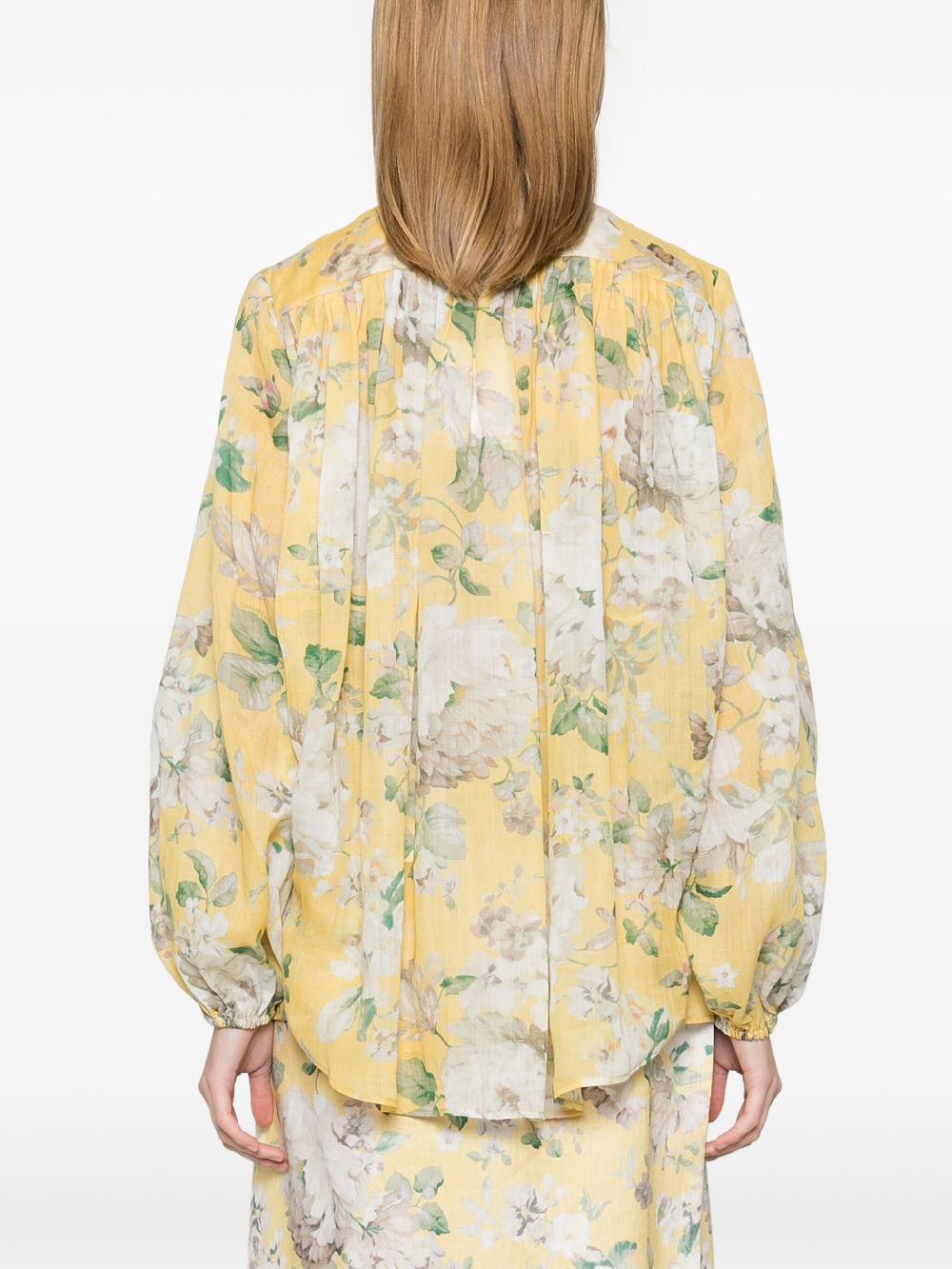 ZIMMERMANN Acacia scallop blouse Promozione Limitata