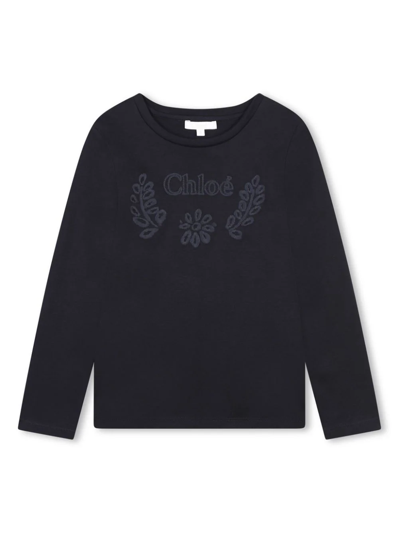 Chloé Kids Logo t-shirt Sconto di tempo limitato
