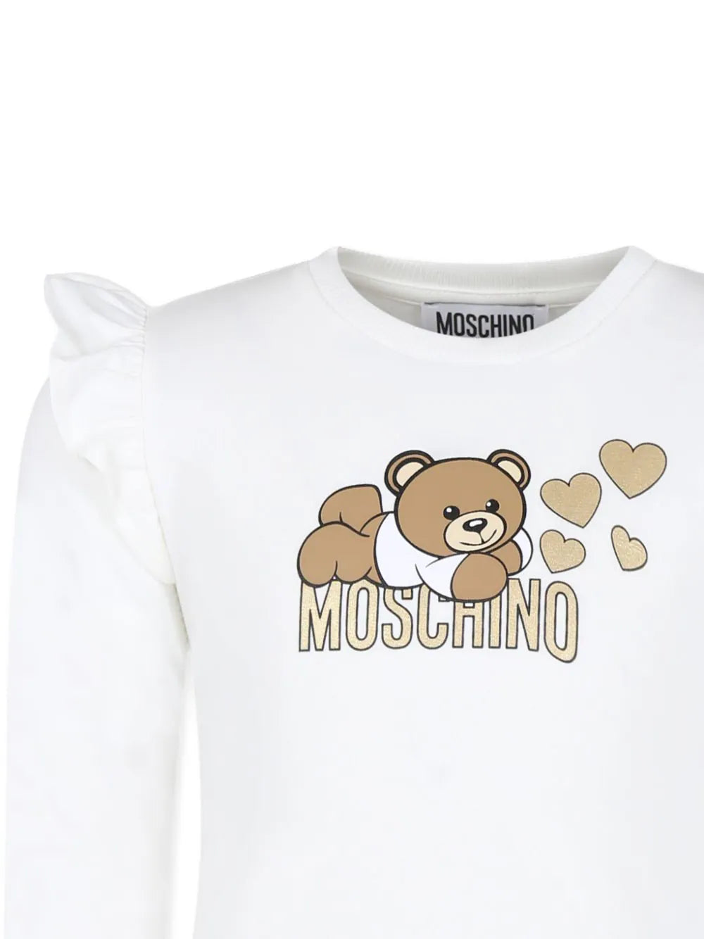 Moschino Kids T-shirt with teddy bear Offerte esclusive