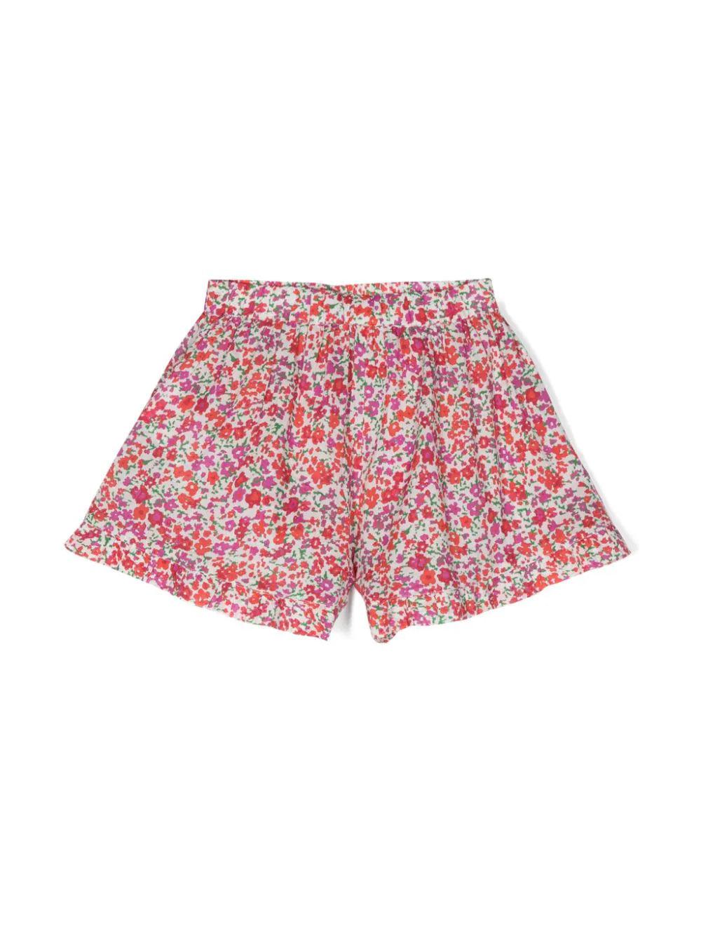 Philosophy Kids Shorts with flower print Rilascio limitato