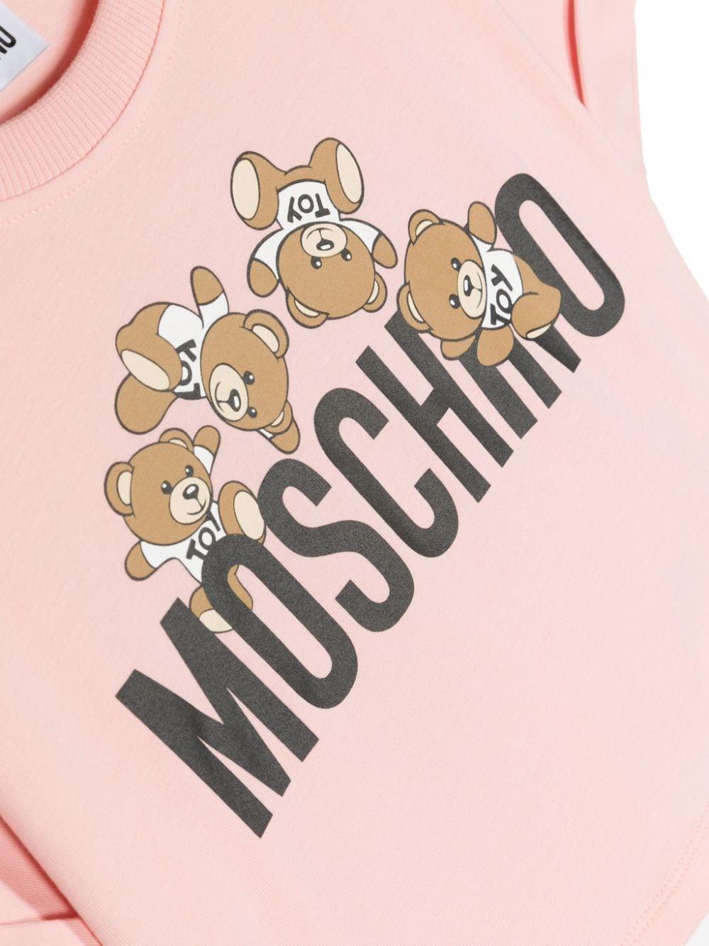 Moschino Kids Teddy logo t-shirt Discount Store per i nuovi prodotti